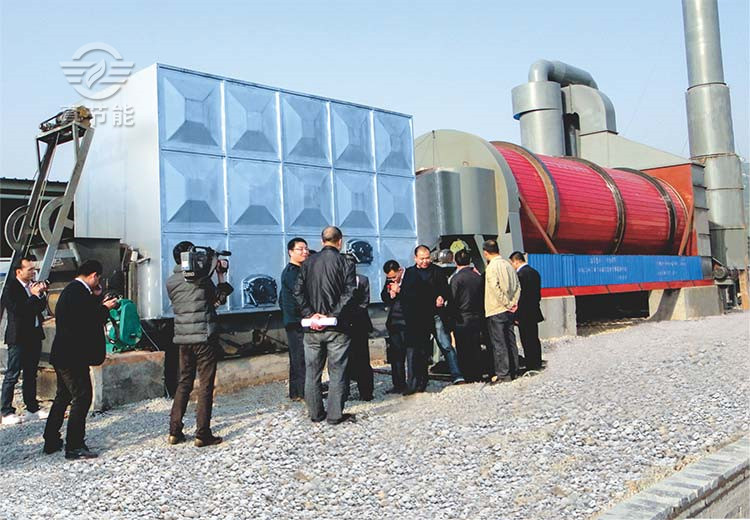 酒糟烘干機(jī)安裝現(xiàn)場(chǎng)